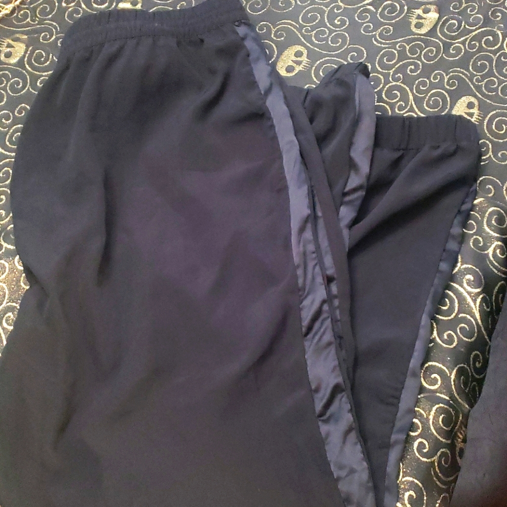 Black pant with tuxedo stripe
